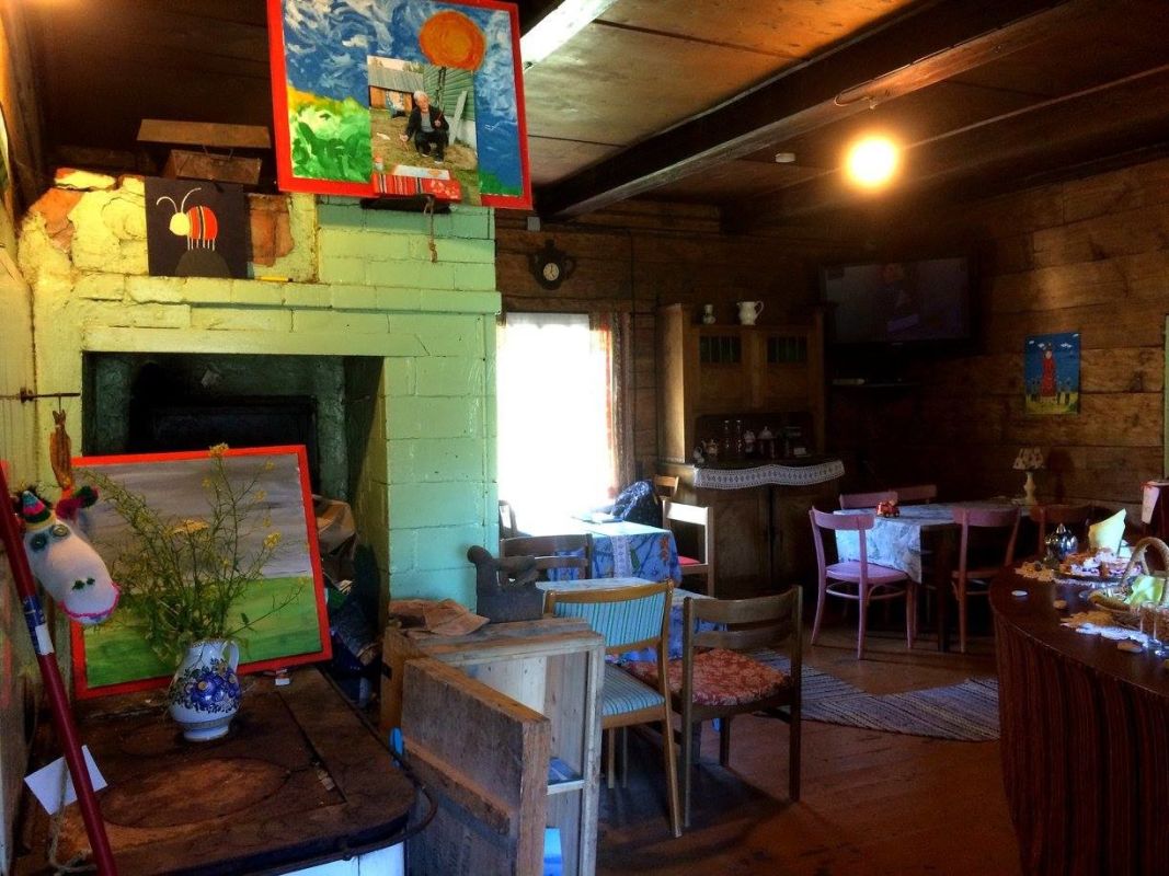 Традиционный хутор Метсамаа на острове Кихну