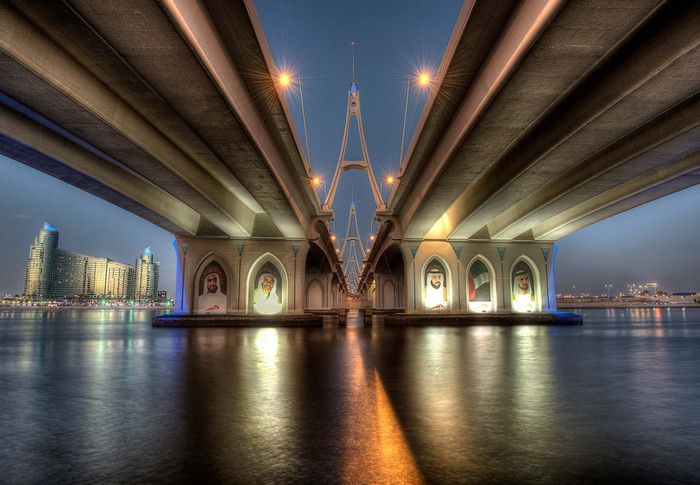 Мост Бизнес Бэй Кроссинг (Business Bay Crossing Bridge)