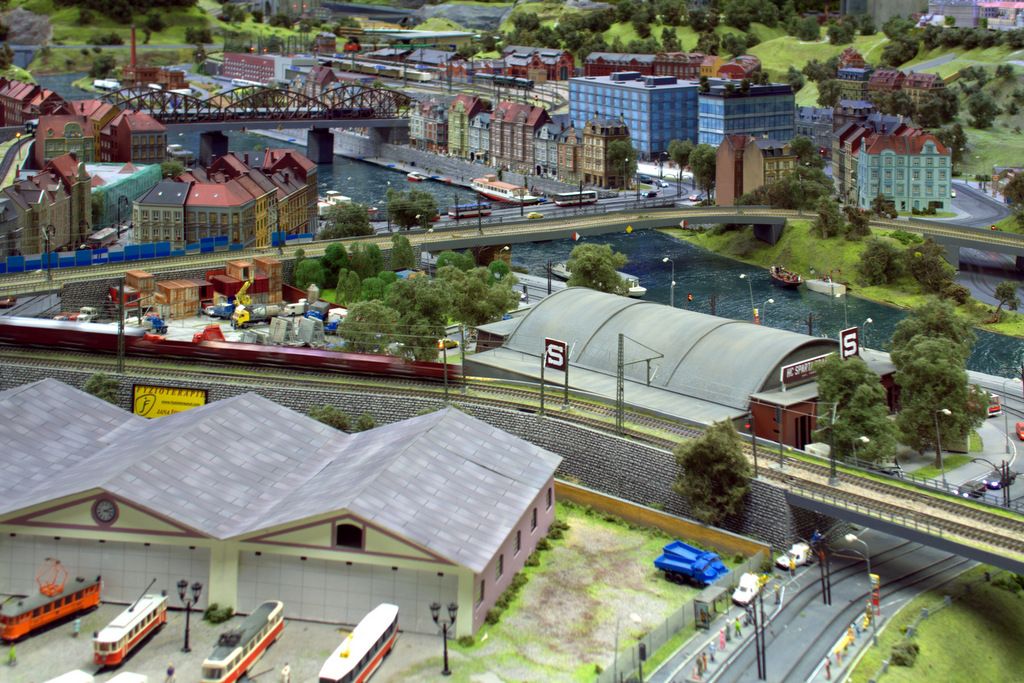 Королевство железных дорог / Интерактивная модель Праги