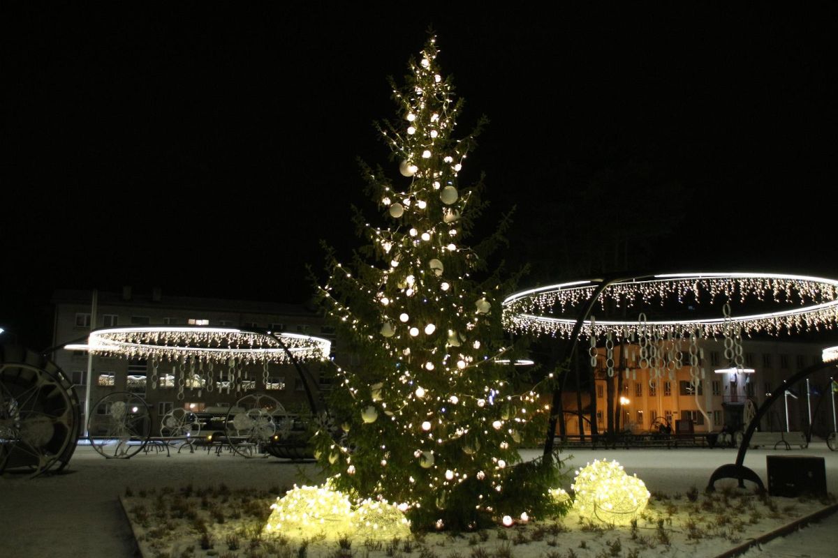 Центральная площадь города Выру