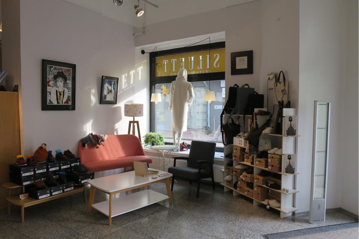 Магазин эстонской моды Siluett