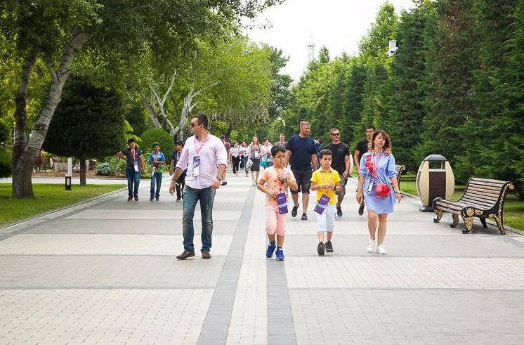 Бакинский Приморский Бульвар (Приморский Национальный Парк)