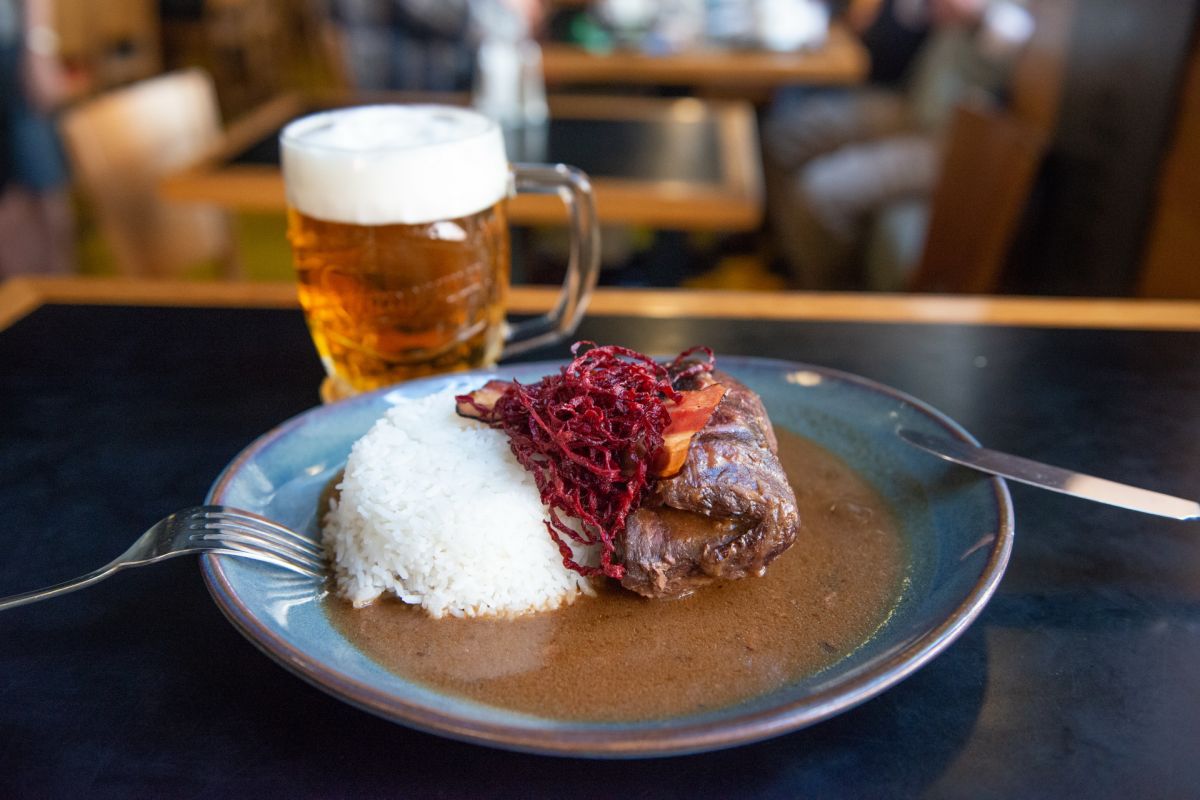 Potrefená husa Hybernská