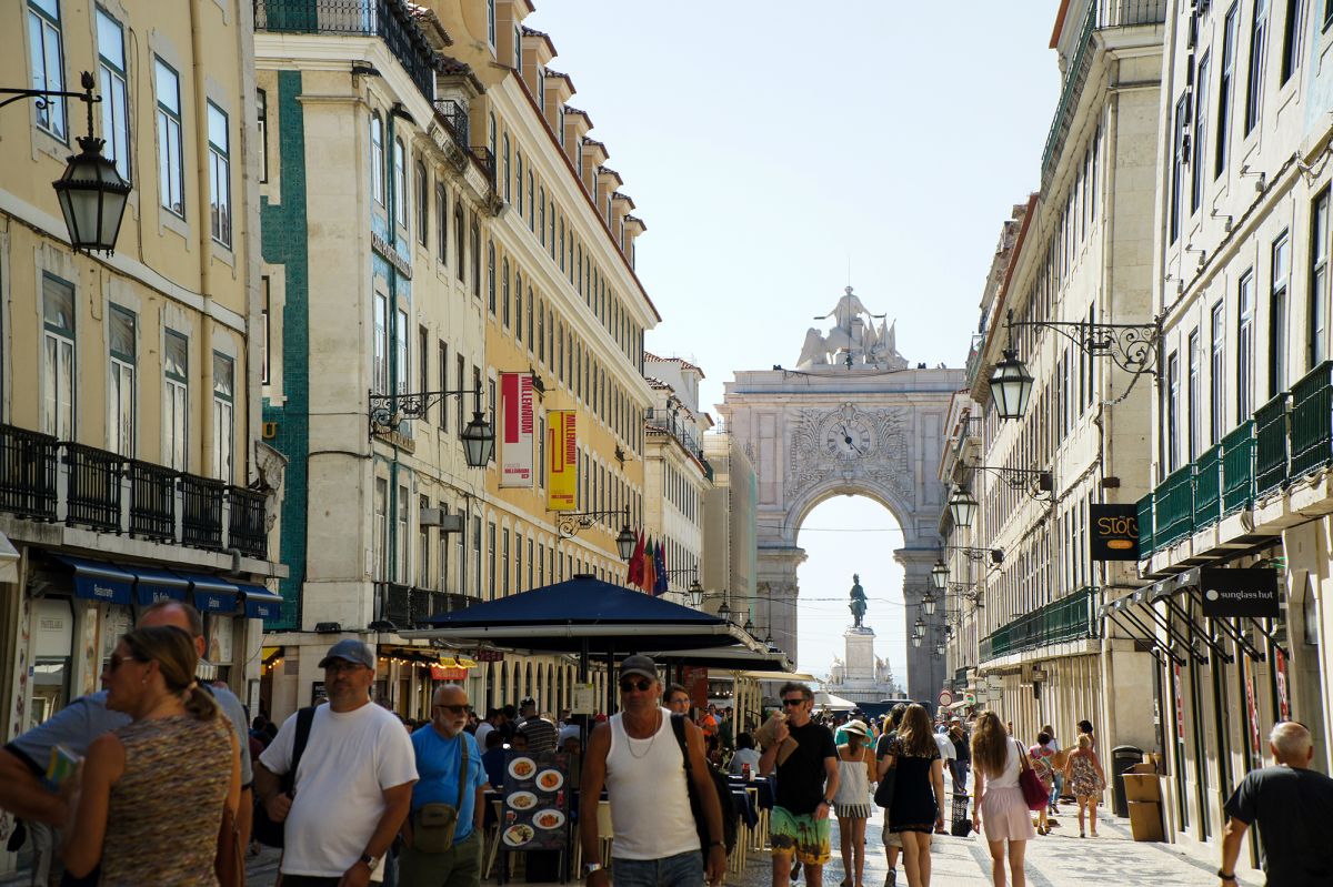 Триумфальная Арка на руа Аугушта