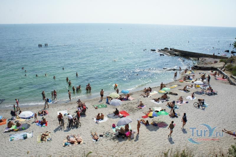 Пляж Отрада в Одессе