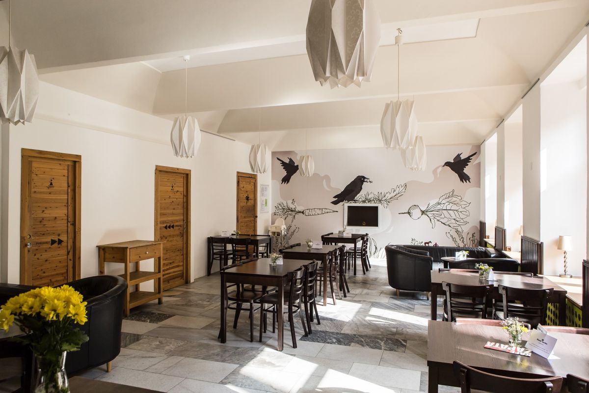 Вегетарианский ресторан Mlsná kavka